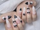 秋¥夏¥梅雨ネイル