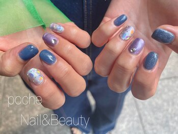 ア―ジュポシェフリル 天神西通り店(age poche Frill)/氷ネイル