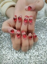 アモ(amo.)/バレンタインネイル