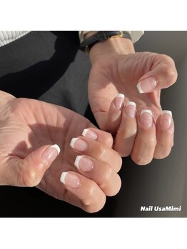 ネイル ウサミミ(Nail UsaMimi)/【Jr.ネイリスト】フレンチ