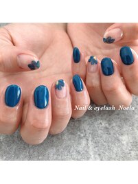 フラワーアートネイル