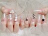 ★チップ長さだし★持ち込みデザイン（デザイン、パーツ6本まで）¥11980