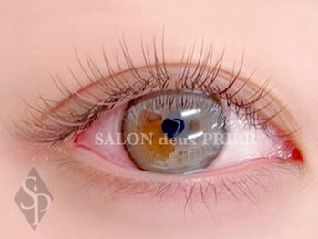 サロン ドゥ プリエ(SALON deux PRIER)の写真/一人ひとりの目元に合わせて選べる、豊富なエクステメニューが魅力♪ マツエク×パーマのメニュー有り＊