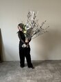 メイシンネイル(Meixingnail) 店内はいつも季節の生花や植物を生けています。