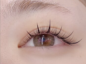 シュクレ豊田店(beauty salon shucre)の写真/SNSで話題のワンホン(網紅)マツエククーポンもあり☆フラットも3Dもお任せ!似合うデザインをアドバイス♪