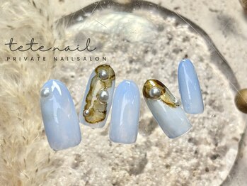 テテネイル(tete.nail)/ニュアンスインクの秋調