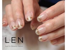 レン(LEN.)/ゴールドライン×グリッター