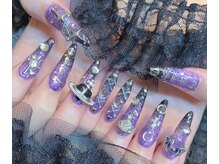 ベティネイル アイラッシュ(Betty Nail)/ゴシック土星ネイル スカルプ