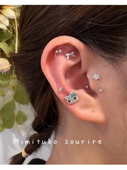 スリール(sourire)/耳ツボジュエリー*:゜