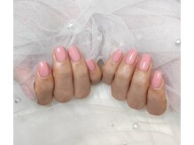 シンプルピンクワンカラー