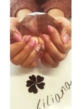 リリアーナ(Liliana)/3Dお花ネイル