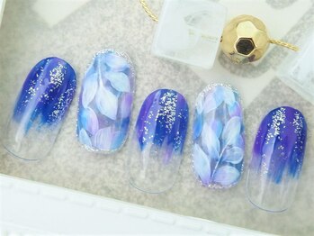 ネイルズガッシュ 蒲田西口店(NAILsGUSH)/＊ブルーボタニカル＊