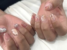 レアース(Lea's)/ピンク　ニュアンス　アシメ