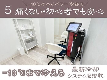 つるピカ 新宿店/5 お肌に優しい!