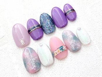 ワンラブネイルズ プラス(One Love Nails +PLUS)の写真/新宿東南口から徒歩1分！選べるトレンド＆シンプルアートがどなたでも¥4090～！やり放題も2プライス！