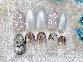 ヒョウ柄×ハロウィン