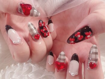 ミイネイル(Me nail)/マンスリーネイル/ワンホン