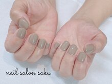 サク(saku)/ブラウンワンカラー