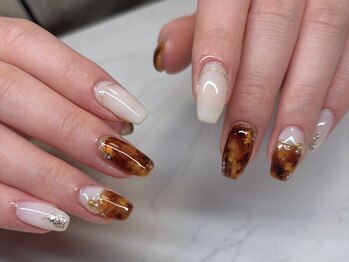 エンズネイル(O’s nail)の写真/【初めてのネイルはＯ’ｓ ｎａｉｌで★】シンプルからアートまで幅広いデザイン☆なりたいが叶えられる♪