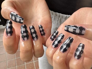 ネスネイル 池袋(Nes.nail)/チェックネイル