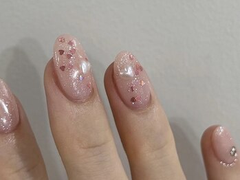 ジェミーネイル エビス(Jemiy nail ebisu)の写真/オフィスネイルでも大活躍！シンプルで季節感のあるデザインが豊富！持ち込み60min course　6000YEN～☆