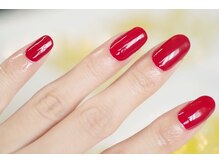 ネイルサロンアンドスクール リプレンダ(REPLENDA)/赤ネイル