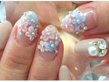 ネイルサロン プルミエール(Premiere)/3Dフラワー