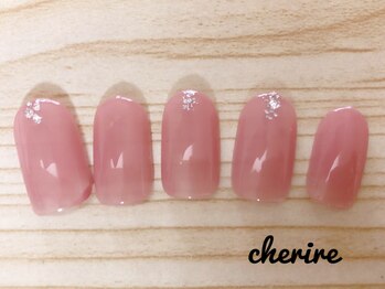 シェリール 北千住(Cherire)/シースルー先端 箔 アート ☆