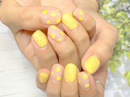 手書きフラワー【つけ放題】