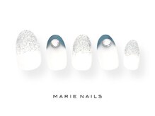 マリー ネイルズ いわきラトブ店(MARIE NAILS)/定額5,500円税込 フレンチ1111a