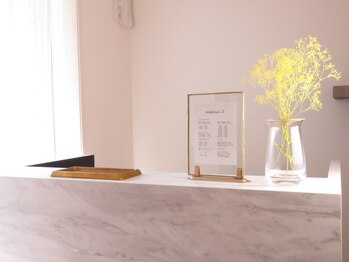 月 自由が丘(tsuki)/【店内】受付カウンター