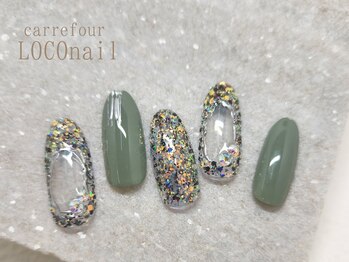 カルフール ロコ ネイル 草加西口店(Carrefour LOCO nail)/トレンド定額コース