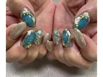 ネイルサロン ビューティーマジック 川口店/バブルネイル