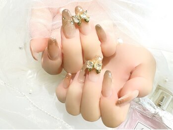 マシェリローズ(Macherie Rose)の写真/爪のコンプレックス解消におすすめ☆指先を美しく見せる《長さだし》予算や爪の状態に合わせてご提案◎