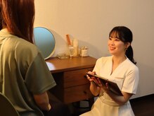 ルア(LUA)の雰囲気（1回の施術でもしっかりと結果効果が出せるようにカウンセリング）