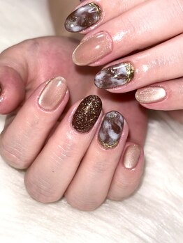 ビーネイル(be Nail)/ブラウンネイル☆