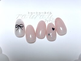 リボンxハートxピンク