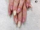 ピンクニュアンスネイル