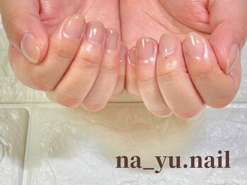 ナユネイル(na_yu.nail)/自爪風クリアネイル 247