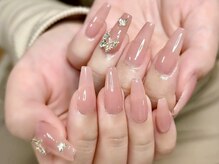 ウサギネイル 新大久保店(usagi nail)/蝶々ネイル