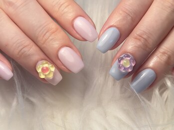 フラワーネイル