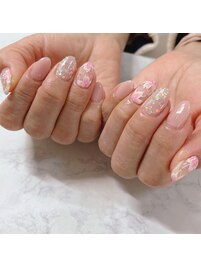 お花アートネイル