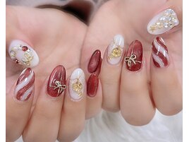 クリスマスネイル