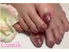 ★【FOOTネイル／オフなし】グラデーションorワンカラー &nbsp;&nbsp;7500円→5500円