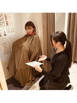 楽座や 大宮店の写真/香りの良いよもぎが日々の疲れを癒します!!養生指導士監修の純国産よもぎ使用☆仕事終わりに気軽に行ける♪