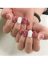 ハートホロネイル