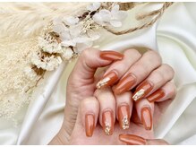 ネイルサロン ジョアアンジェ 天王寺店(joie ange)/テラコッタニュアンスミラー