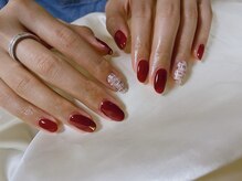 キキネイル たまプラーザ店(kikinail)/10月定額A ツイードネイル