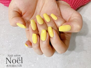 ノエル(Noel)/パステルイエローネイル