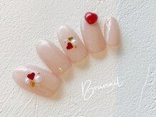 ネイルアンドアイラッシュ ボネール 銀座店(lash Bounail)/エレ　ハート　バレンタイン　